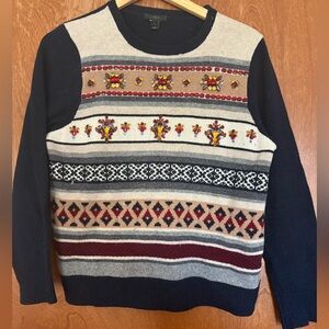 Women’s  Multicolor Patterned Sweater